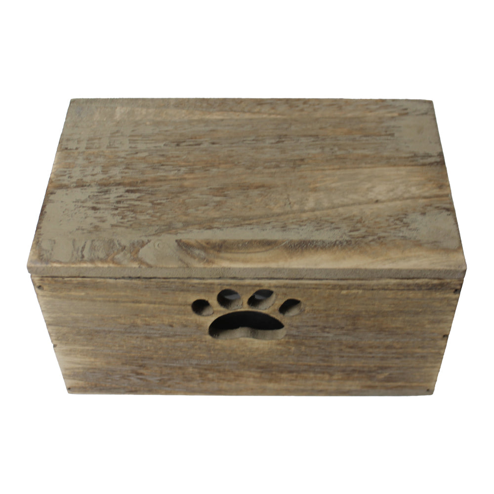 Wooden Pet Treat Box