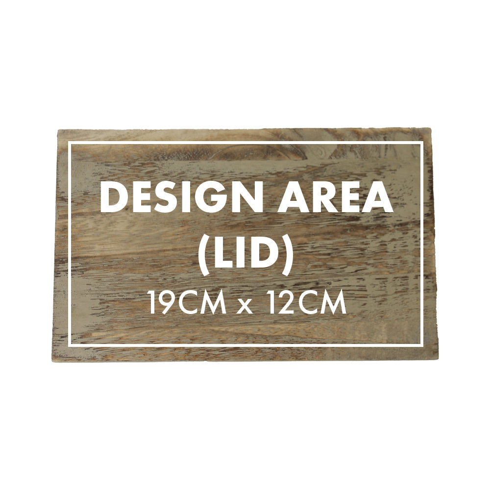 Wooden Pet Treat Box